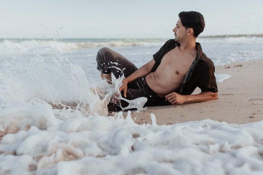 Minhas fotos na praia - Anderson