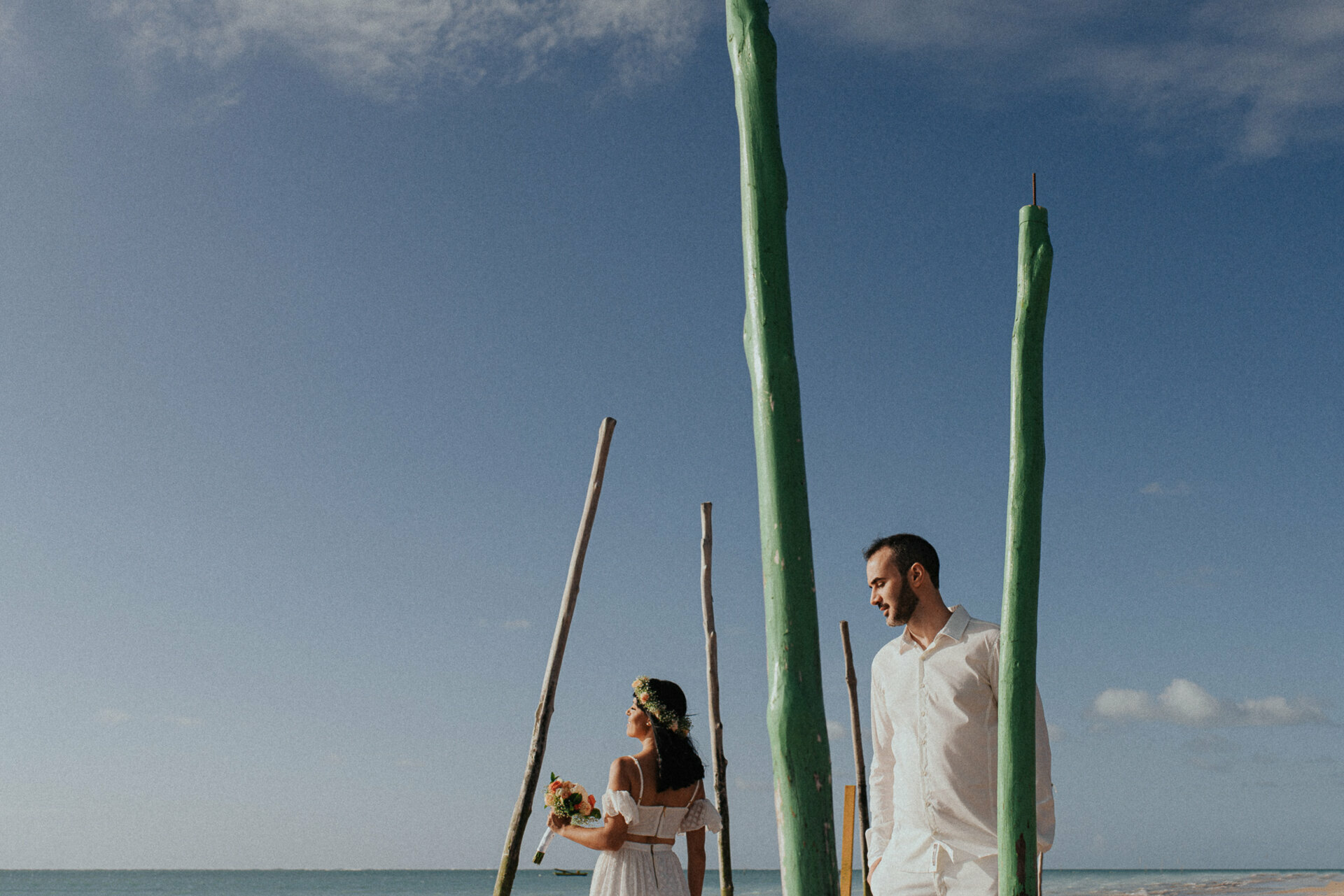 Casei no Caribe Brasileiro - Mirian e Michel
