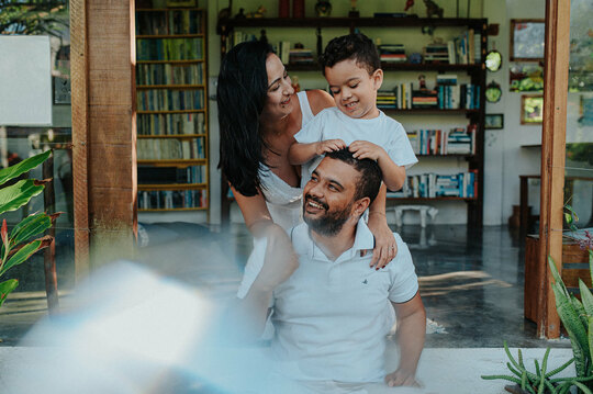 Momentos em família - Francielle e Felipe