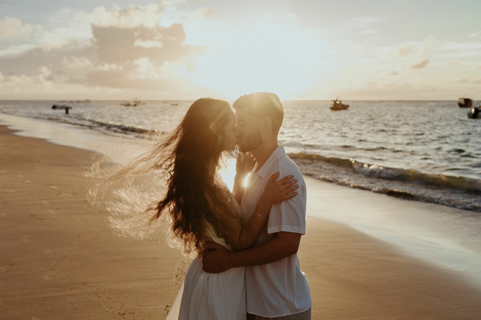 Foto Amor, praia e mar - Bianca e Leonardo Foto Amor, praia e mar - Bianca e Leonardo - Imagem 5