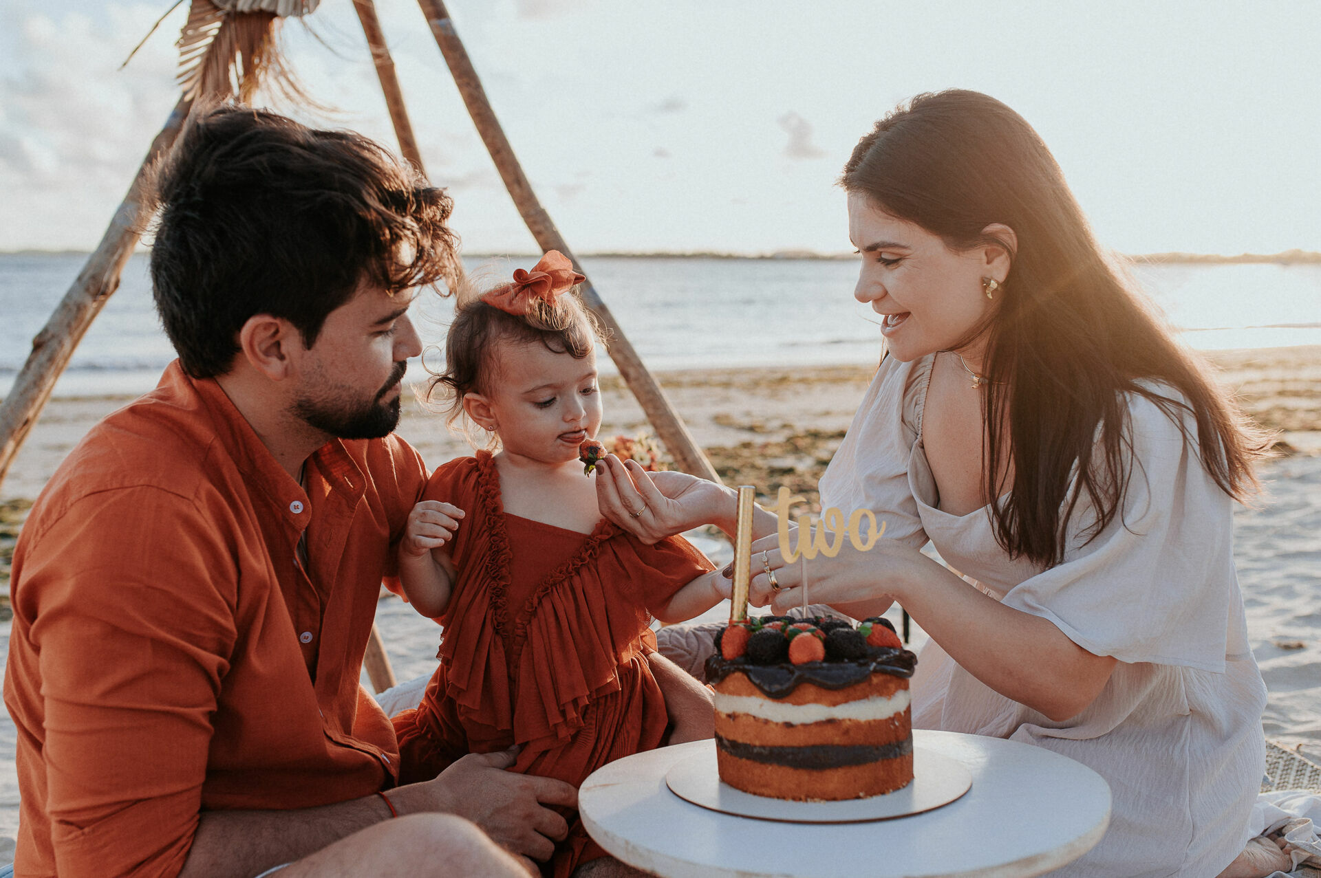 Foto Dois aninhos na praia - Jennyfer e Leonardo - Imagem 7