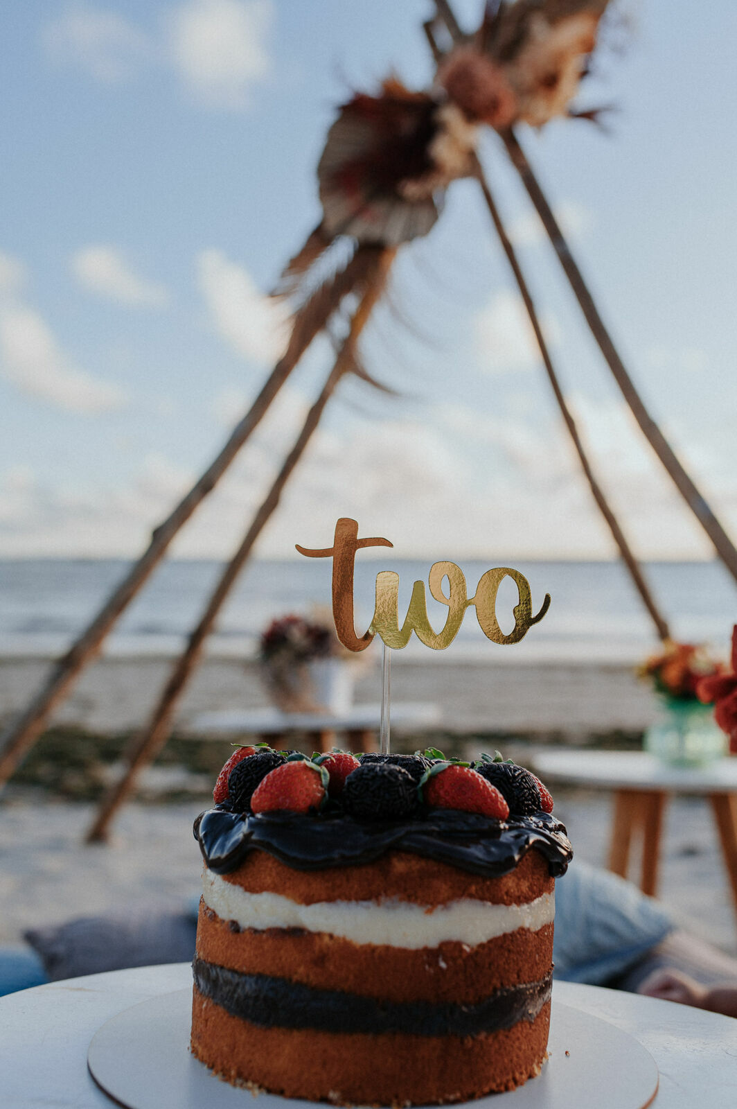 Foto Dois aninhos na praia - Jennyfer e Leonardo - Imagem 6