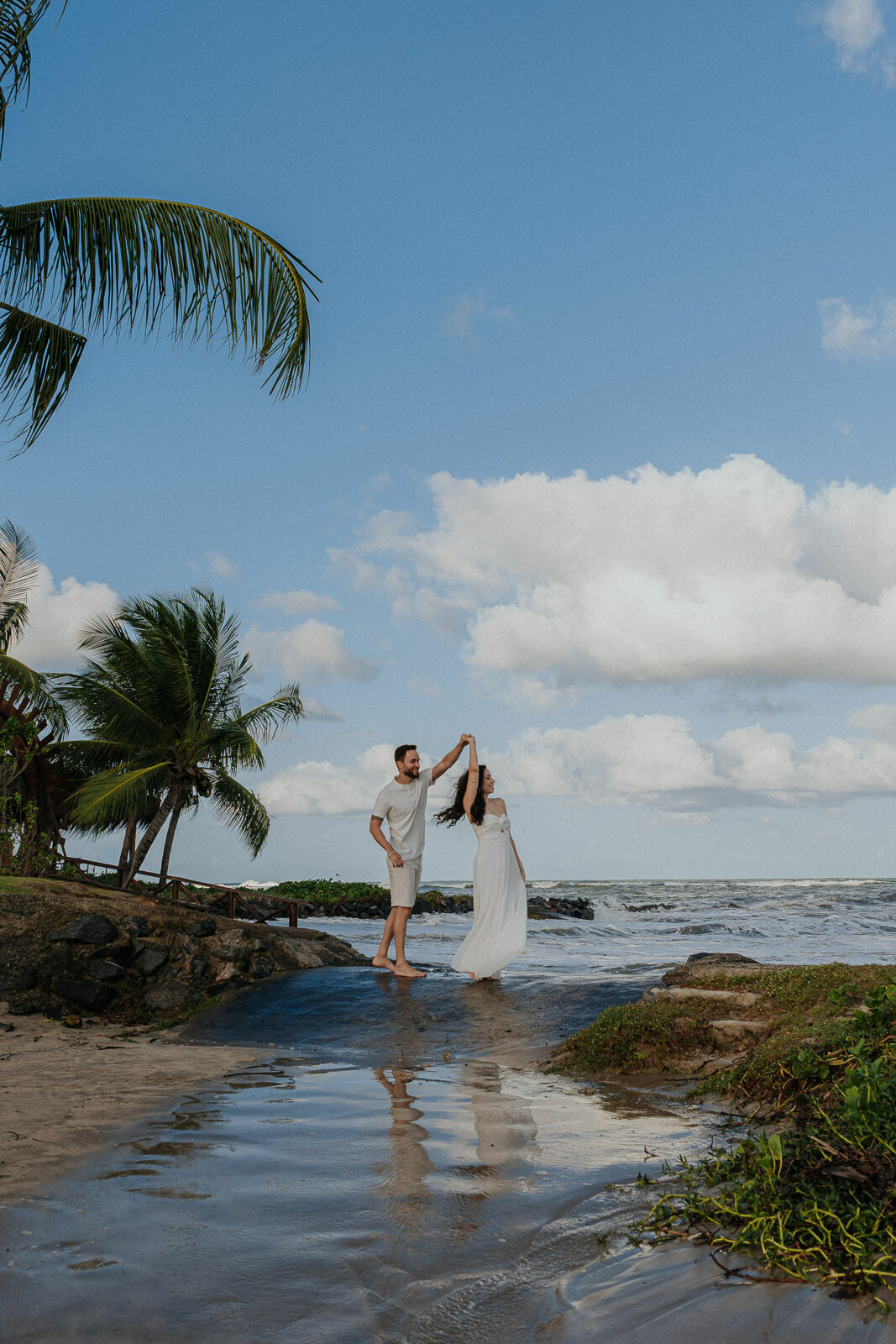 Foto Céu azul e chuva - Maria Clara e Alessandro - Imagem 0