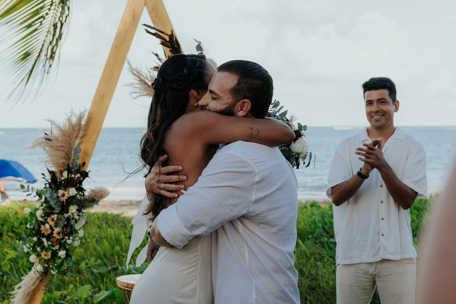 Foto Sonho de casar na praia - Aline e André - Imagem 19