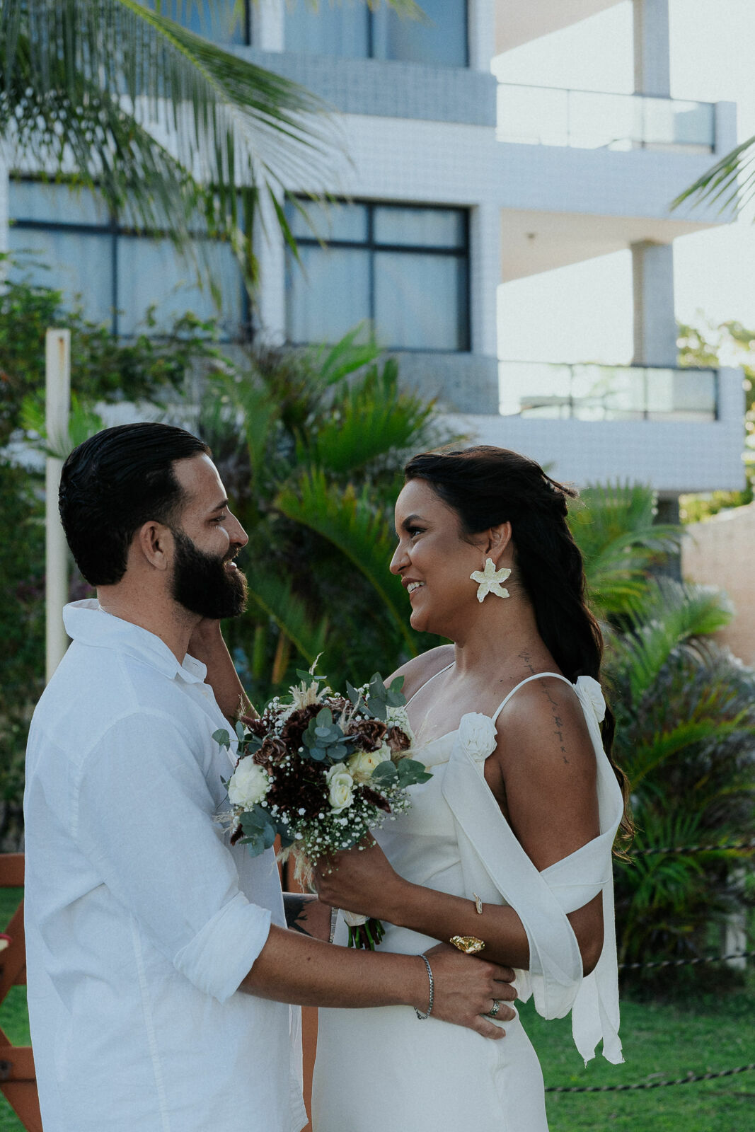 Foto Sonho de casar na praia - Aline e André - Imagem 2