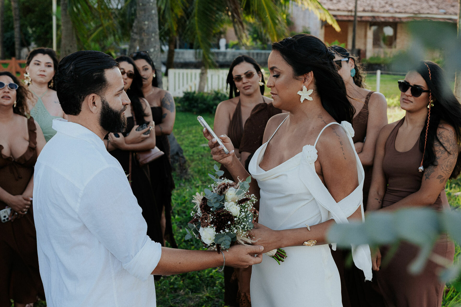 Foto Sonho de casar na praia - Aline e André - Imagem 18